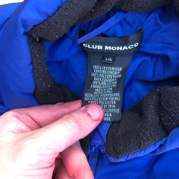 CLUB Monaco Lrg Blue Jacket - Picture 4 of 9